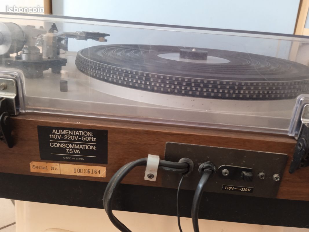 Poignée De Mallette Pour Platine Vinyle Pathé-Marconi - Beige - TBE (occasion)