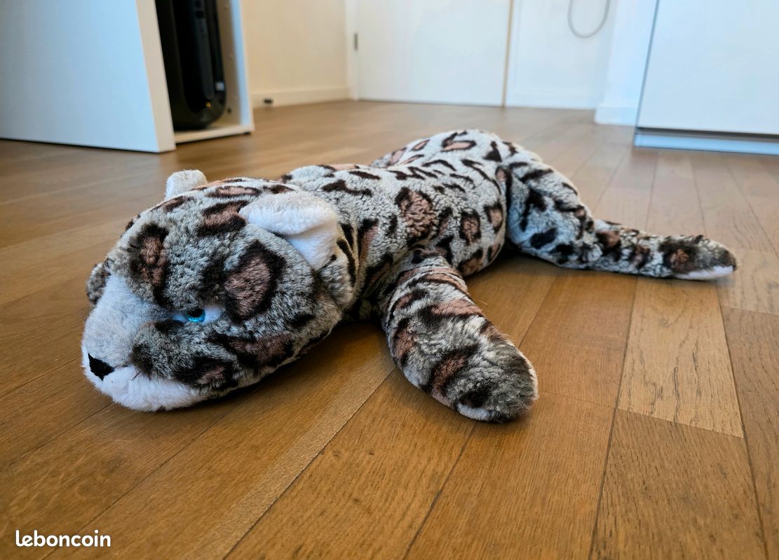 Peluche panthère grise (image 2)