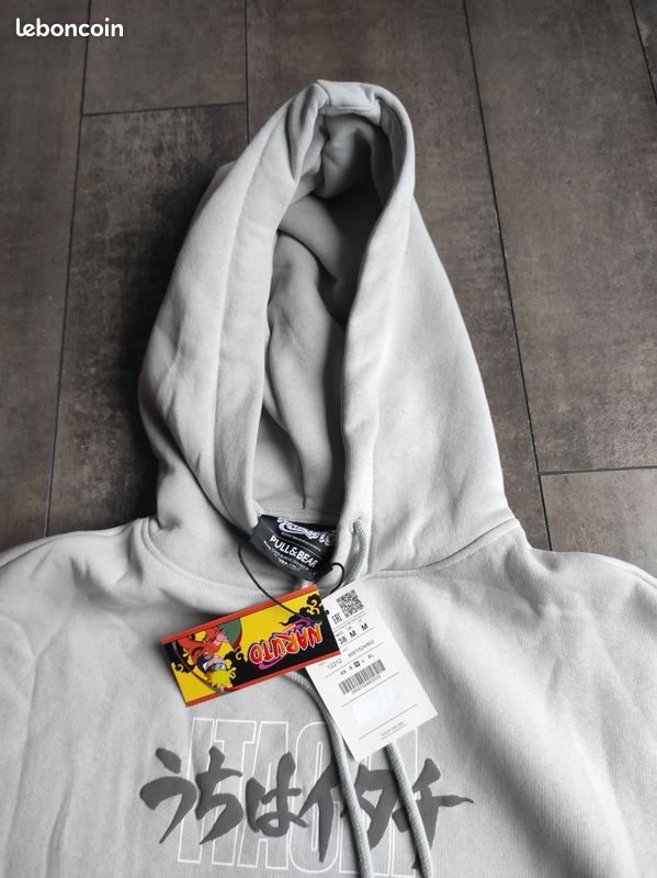 Sweat Gris Pull & Bear Homme - Taille M - Neuf Avec Étiquettes