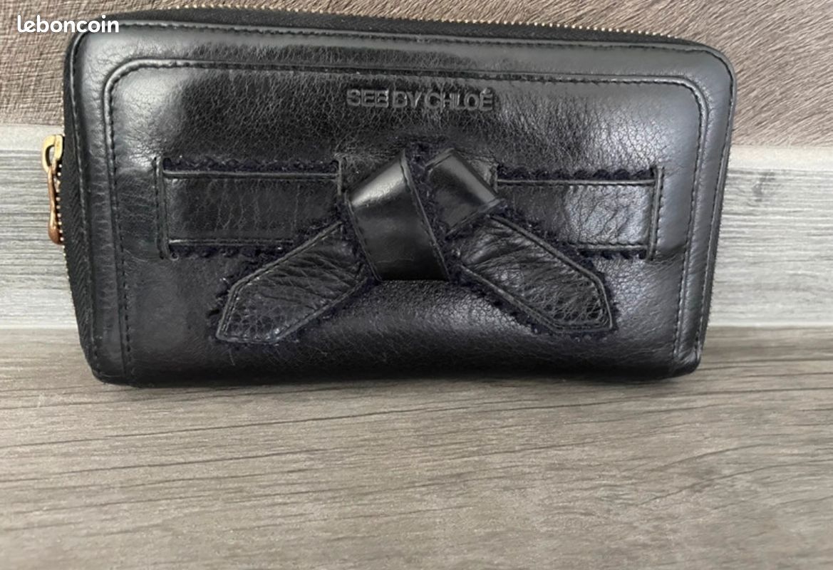 Porte Monnaie Portefeuille See By ChloÃ© Portefeuille En Cuir