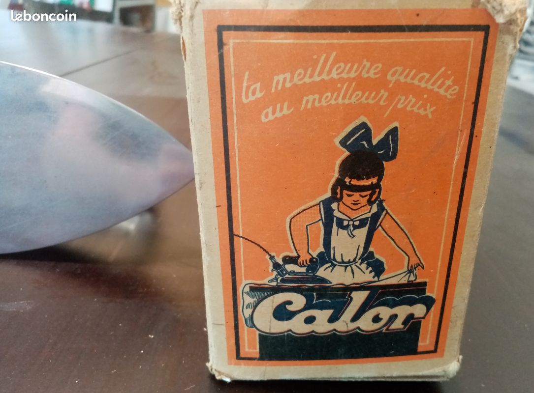Fer à Repasser Vapeur Calor Vintage - Avec Boîte - Fonctionne