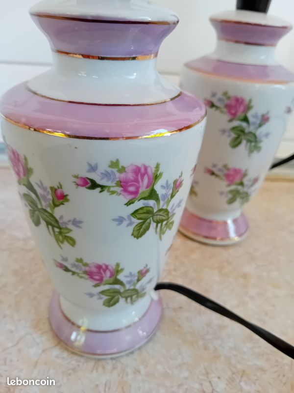Pieds de lampe chevet (la paire) (image 2)