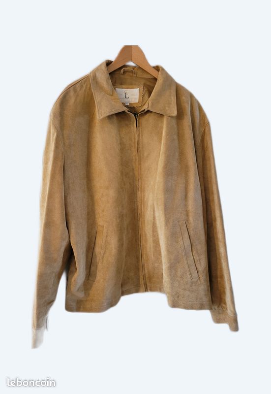 Veste légère en cuir (image 1)