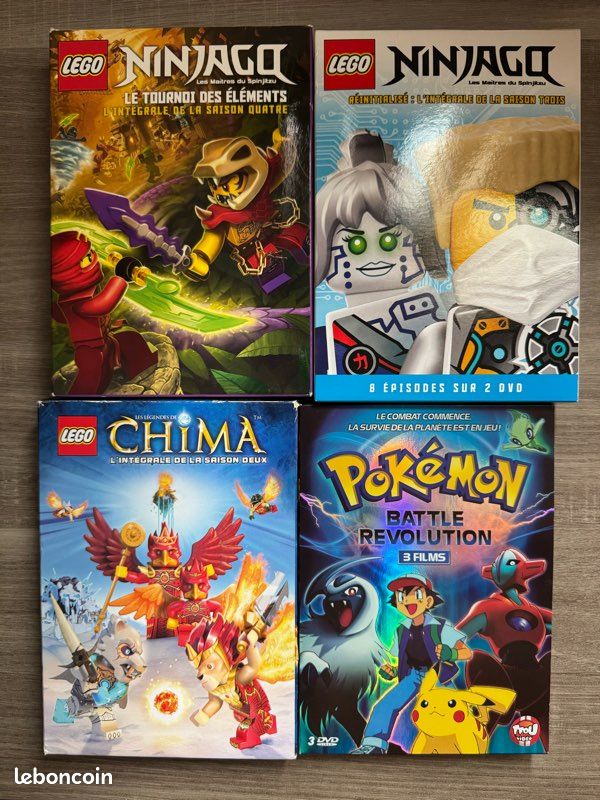 Lot de DVD Lego et Pokémon (image 1)