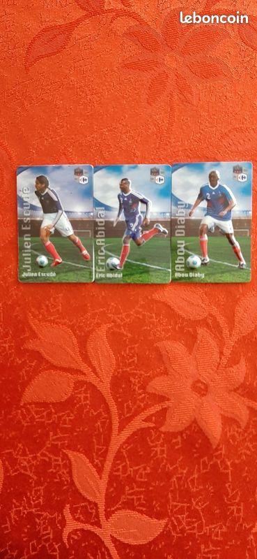 2010 MAGNET CARREFOUR Equipe France - Bacary Sagna EUR 2,00 - FR