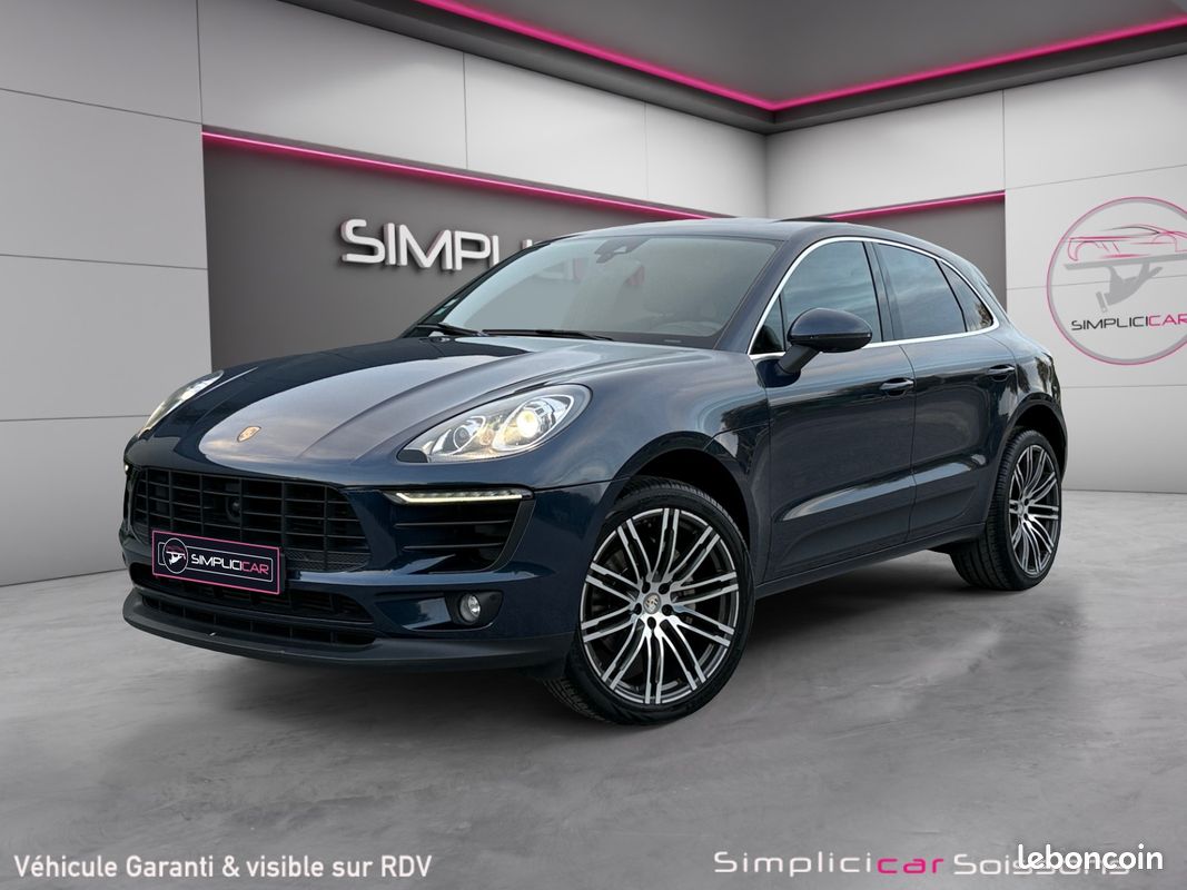 PORSCHE MACAN 3.0D 258 S Toit Pano bose hayon elec sièges élec à mémoires jantes turbo Garantie 12 Mois (image 4)