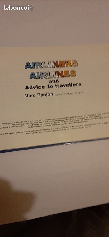 LIVRE : AVIATION de Marc Ranjon - bilingue - (image 2)