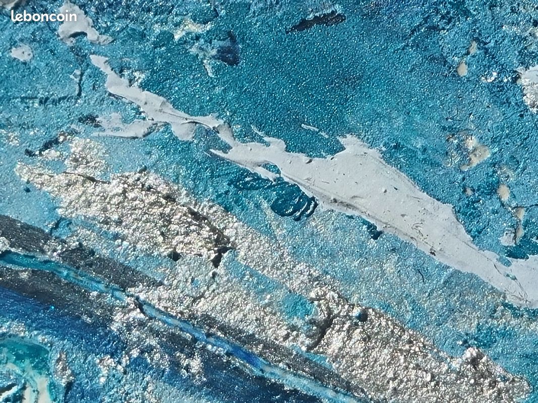 Peinture à l'huile 30x30 cm peinte à la main (image 7)