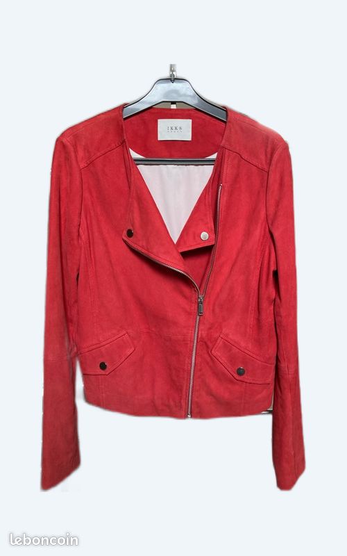Veste en peau IKKS femme Vêtements