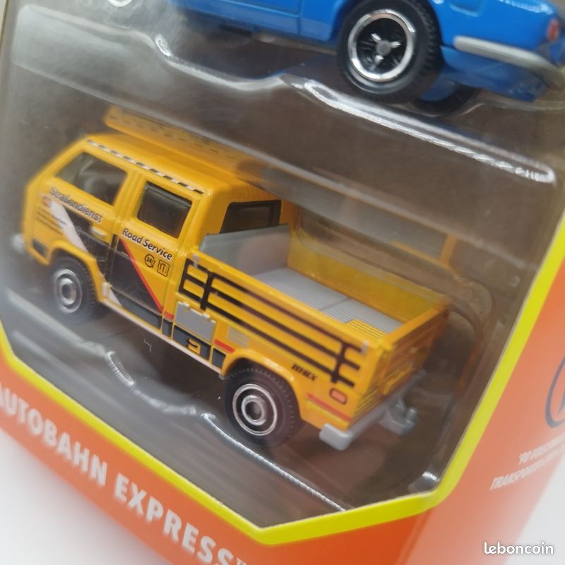 Matchbox 1/64 Pack 5 Voitures - Autobahn Express V - Porsche 911 GT3 - Fiat 500 - Neuf (image 12)