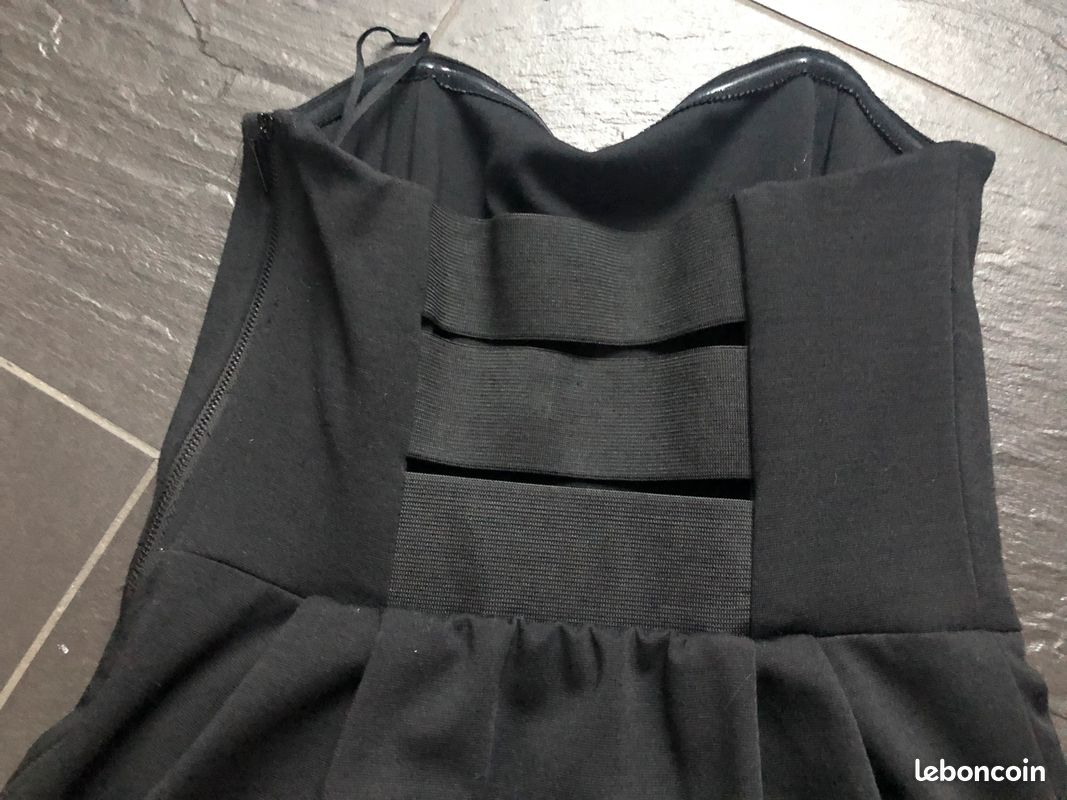 Robe Noire Rag & Bone Taille 4 - En Chiffon Et Os, Côtelé, Neuve Avec étiquette
