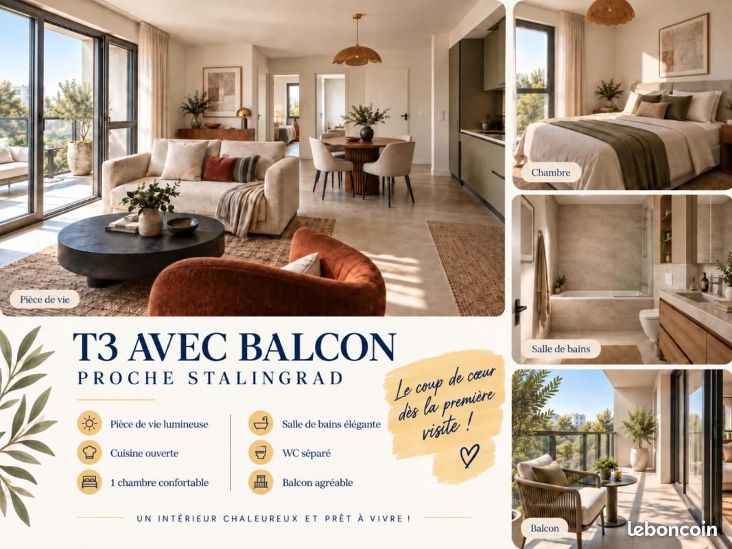 Appartement 3 pièces 67 m² · à Bordeaux · 67 m² · 353 000 €