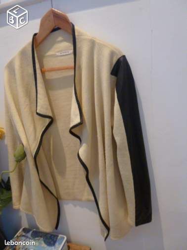 Gilet crème Nicole - T Unique (image 3)