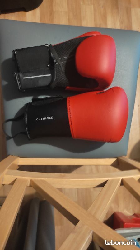 Punching-ball decathlon avec 2 paires de gants (image 6)