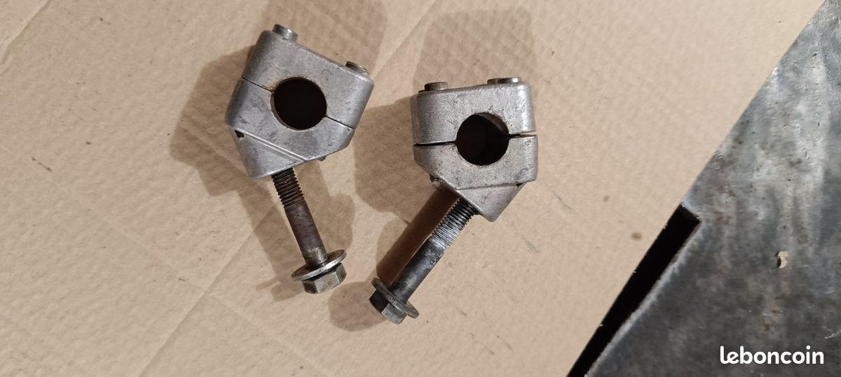 2 PONTET DE FOURCHE HUSQVARNA WR CR 125 250 1978