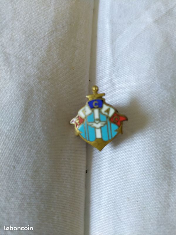 INSIGNE BOUTONNIERE Ligue Aéronautique Française Annees 30 EUR 10,00