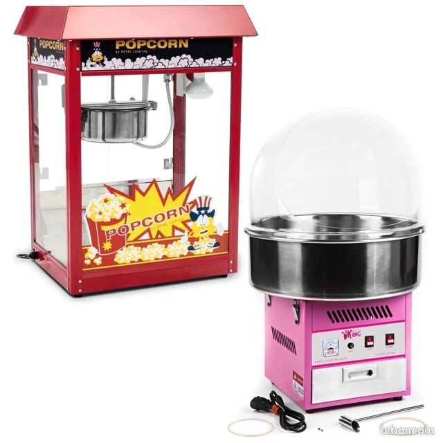 Machine à pop corn et barbe à Papa (image 1)