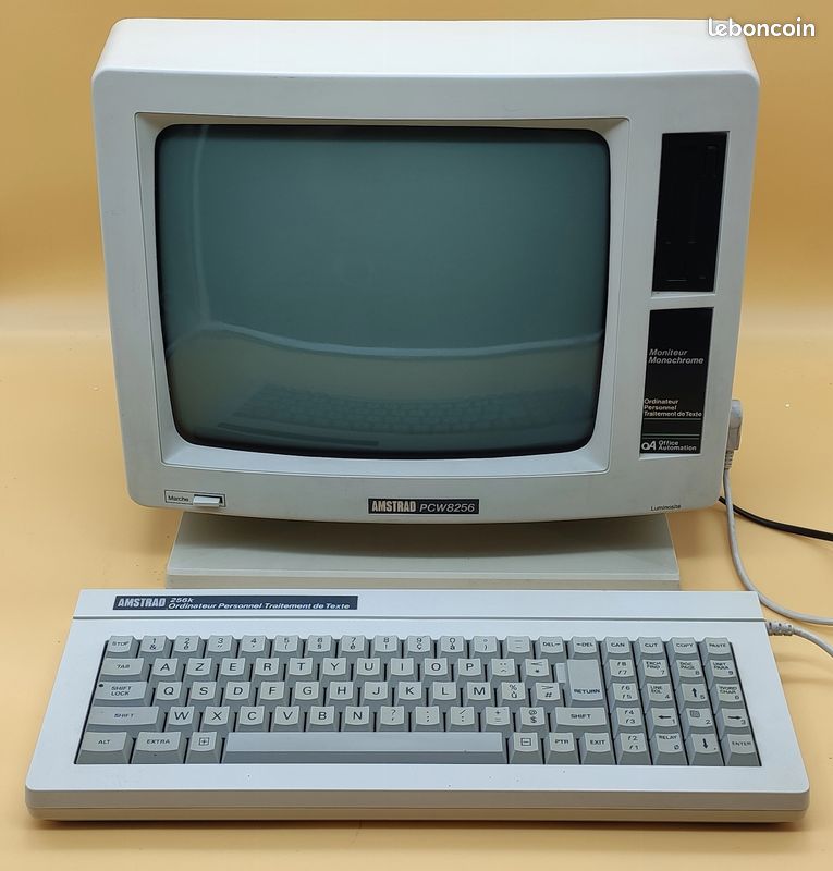 Carte Mère Amstrad PCW8256 – Vintage 1985, Fonctionnelle, Pour Collection