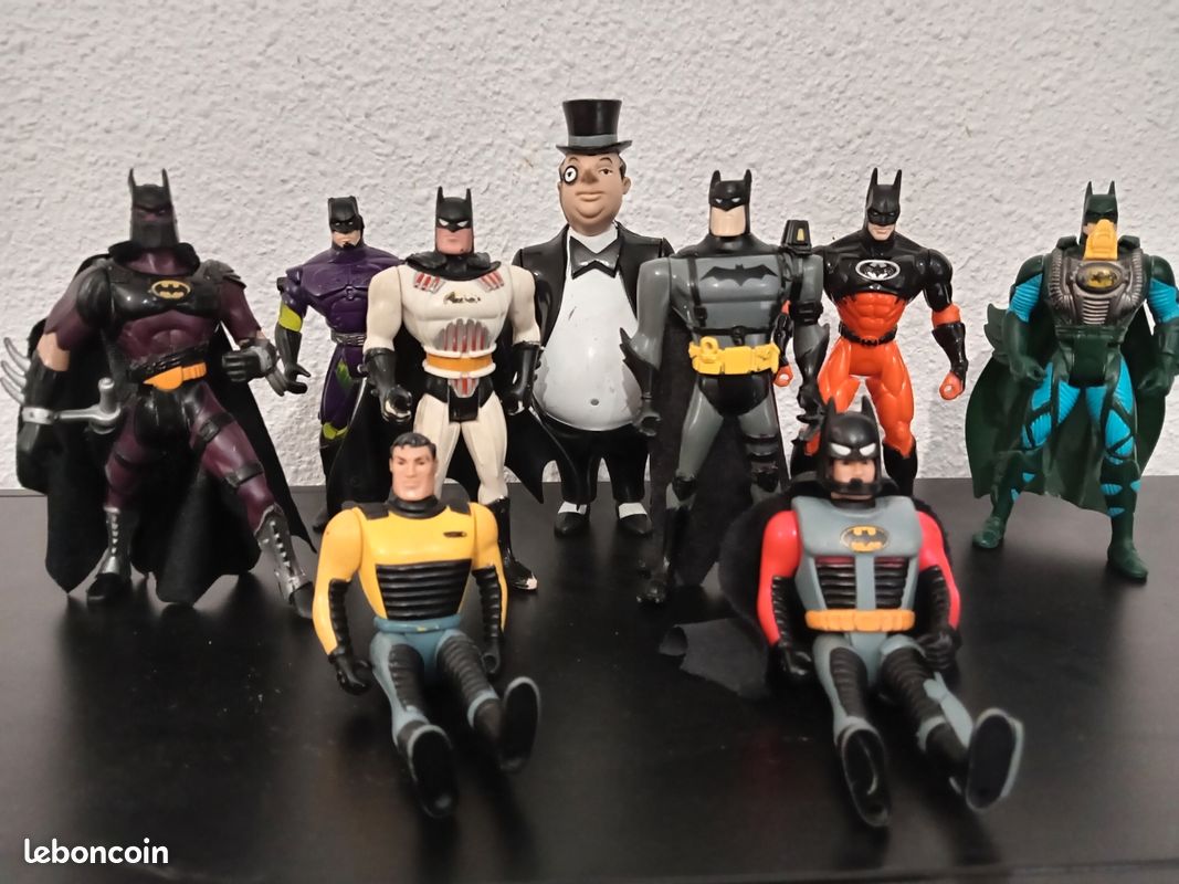 LOT JOUETS VÉHICULE figurine BATMAN Animated DC COMICS KENNER Saban