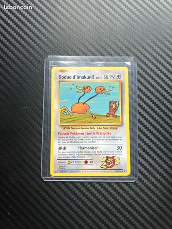 Carte Pokmon Doduo D'Imakuni 112/108 FR XY volution - Collection Carte Pokmon Doduo D'Imakuni 112/108 FR XY volution - Collection