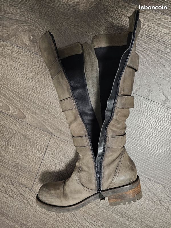 Bottes cuir Mjus avec 3 brides réglables T38 (image 7)