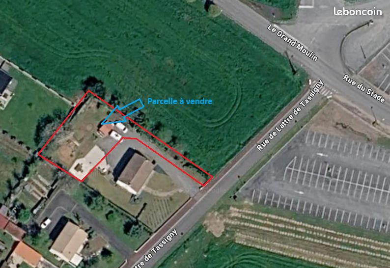 Terrain constructible de 723 m² – Hors lotissement – Libre de constructeur – Saint-Fulgent · 52 000 €
