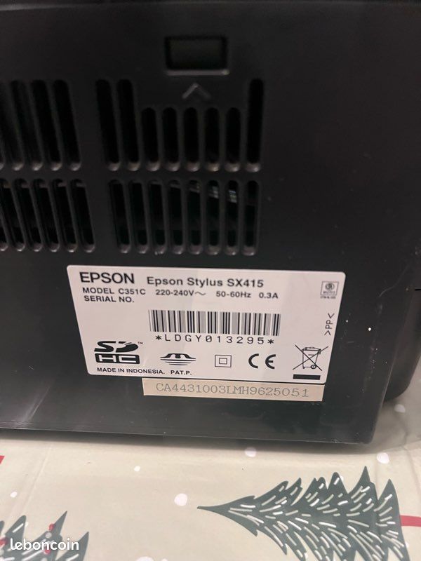 Imprimante Epson Stylus SX 415 (image 3)