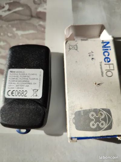 Télécommande nice flo2r-sc (image 2)