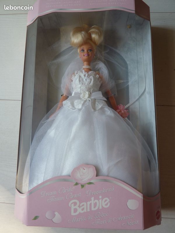 Barbie Dream Bride – Mariée De Rêve – 1996 – Mattel – Poupée Neuve Dans Boîte