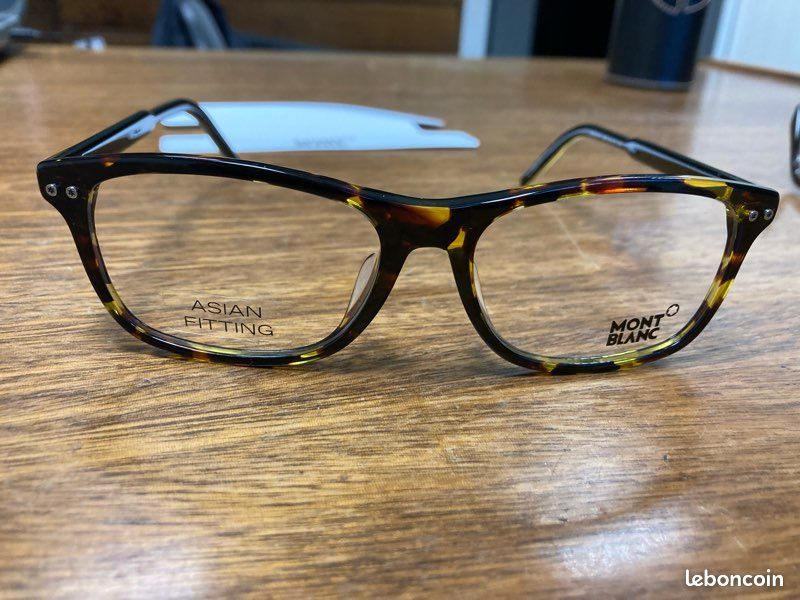 Lunettes De Vue Mont-Blanc MB 621 - Monture Cerclée Havana - Neuf Avec étiquettes