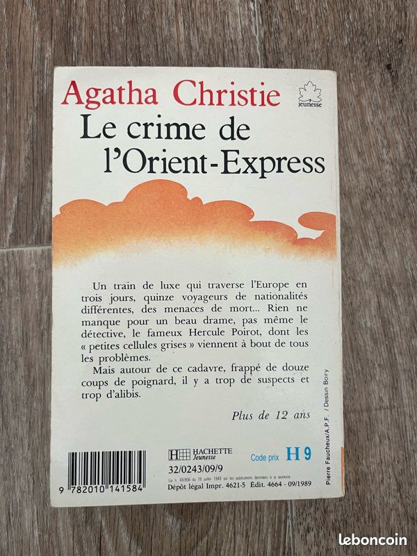 Le crime de l'Orient-Express - Agatha Christie (Hachette Jeunesse, Le Livre de Poche) (image 5)