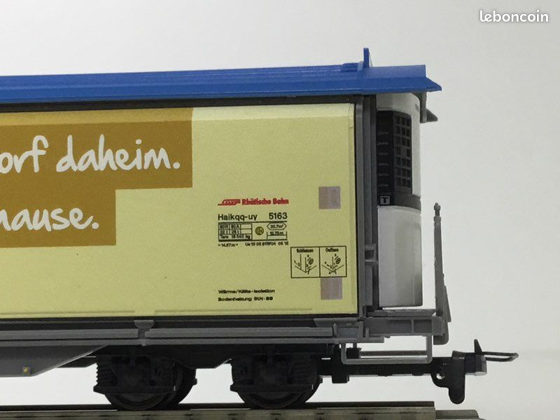 BEMO 2288 163 wagon Fret RhB Haik qq-uy 5163 VOLG Ardez - Modélisme BEMO 2288 163 wagon Fret RhB Haik qq-uy 5163 VOLG Ardez - Modélisme