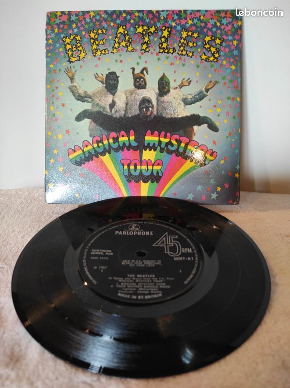 The Beatles - Magical Mystery Tour - original UK 1967 - 45T x 2 (image 1)