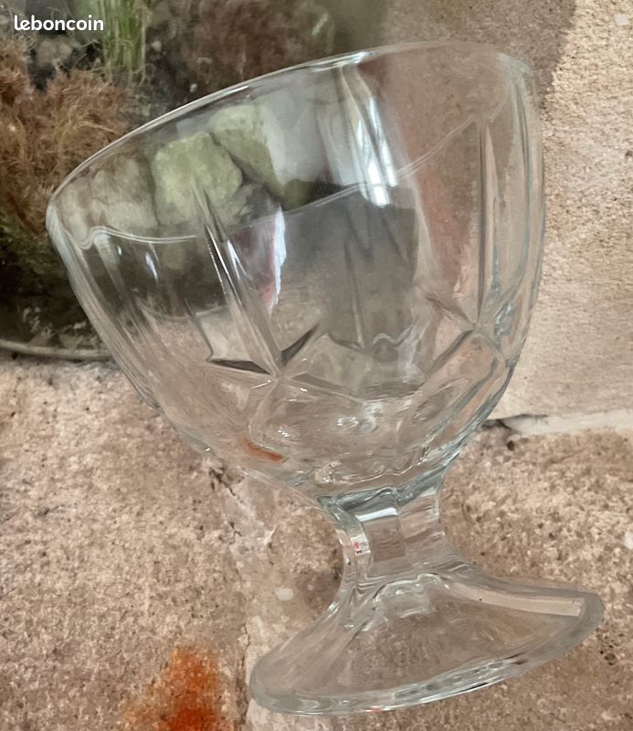 4 coupes à glace ou dessert en verre (image 1)