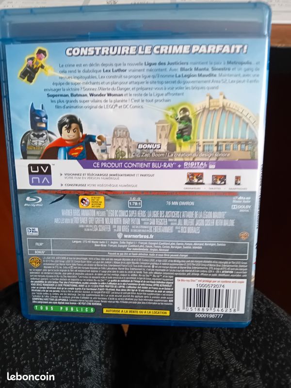 Blu-ray La ligue des Justiciers (image 2)