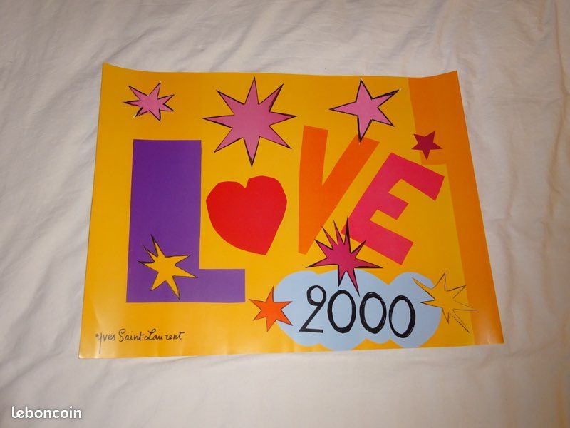 Affiche 2000 Yves Saint Laurent (image 1)