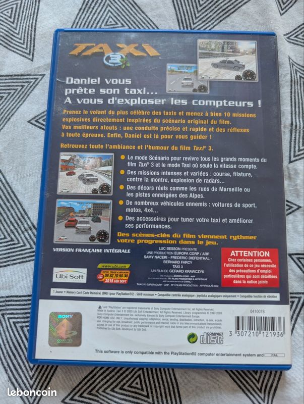 Taxi 2 PS2 (image 2)