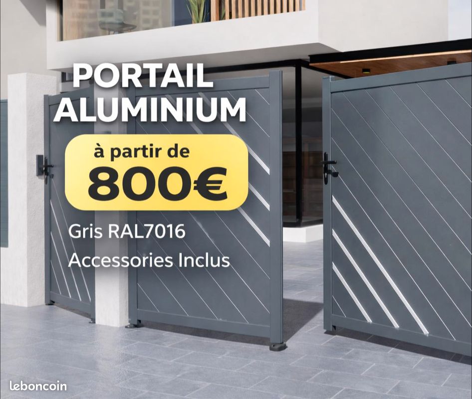 💥 Portail Aluminium 3M Jusqu’Au 6M Déstockage Total (image 4)