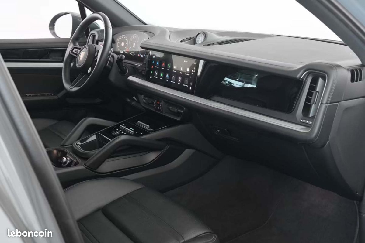 PORSCHE CAYENNE 470ch E-Hybrid - Gris Arctique - LOA possible (image 5)