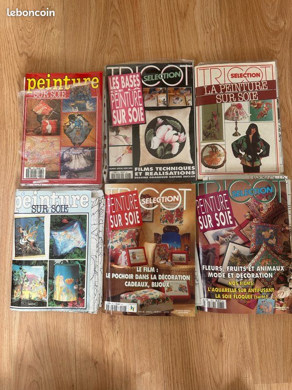 Lots de Livres de Peinture sur Soie (image 1)