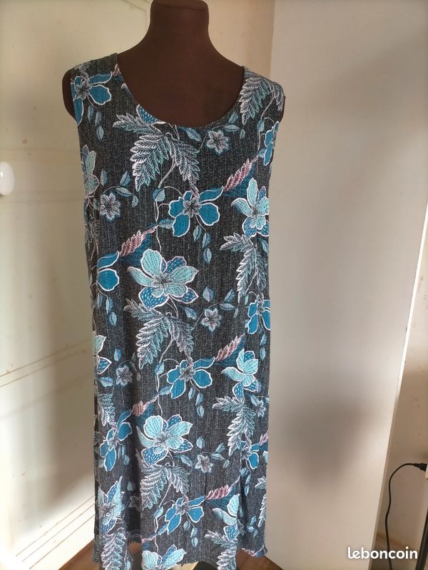 Robe été imprimée T44 (image 1)