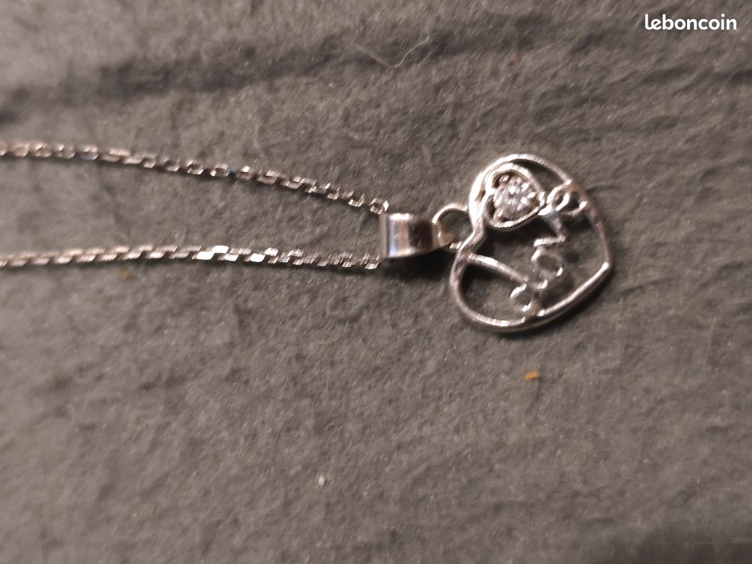 Collier argent (image 2)