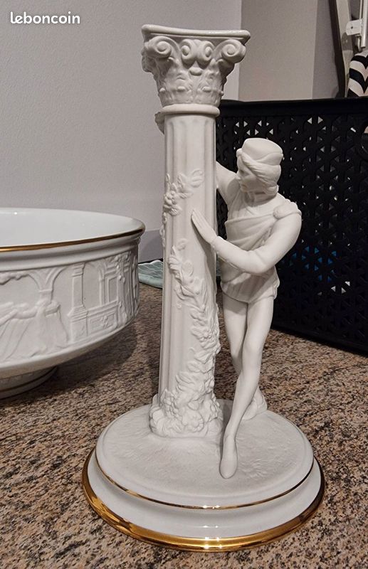 Ensemble Franklin Mint Roméo & Juliette / coupe & bougeoirs (image 4)