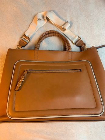 Laurige - Serviette sacoche en cuir pour ordinateur portable 17