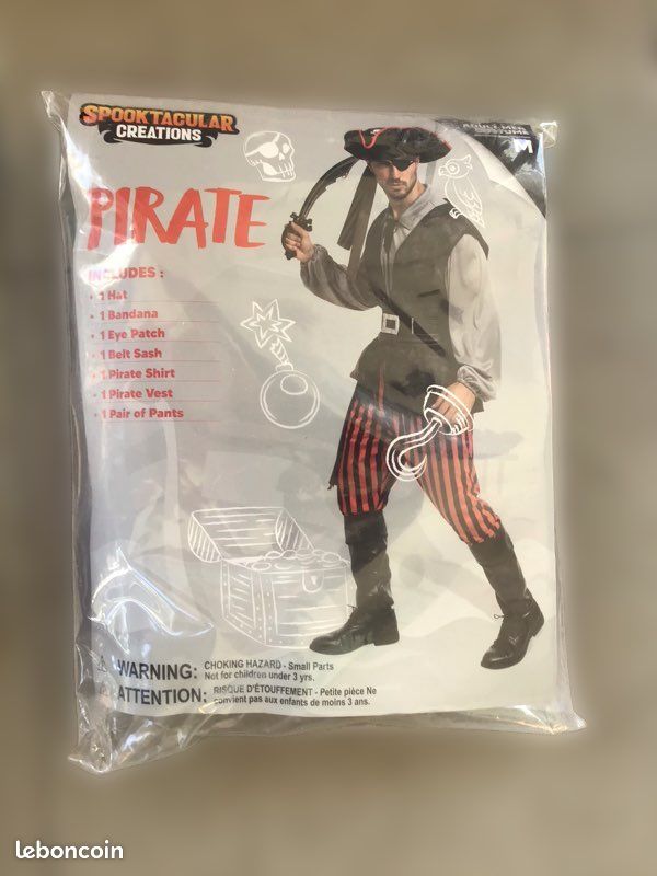 PLAYMOBIL CHAPEAU tete de mort pirate corsaire avec trou pour plume ha6