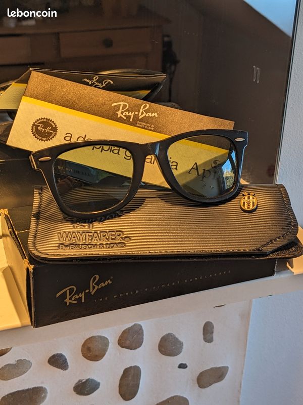 Lunettes de soleil Ray Ban wayfarer Juventus USA Bausch & Lomb (image 1)