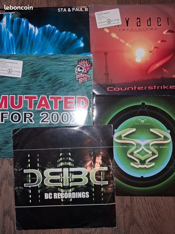 Lot de vinyles drum n bass (image 1)