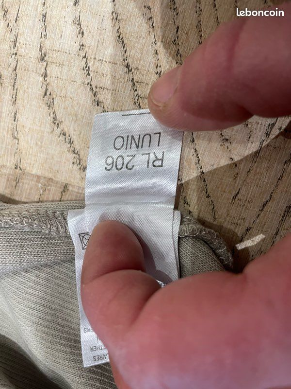 Pull col rond AIGLE taille L beige/camel (image 6)