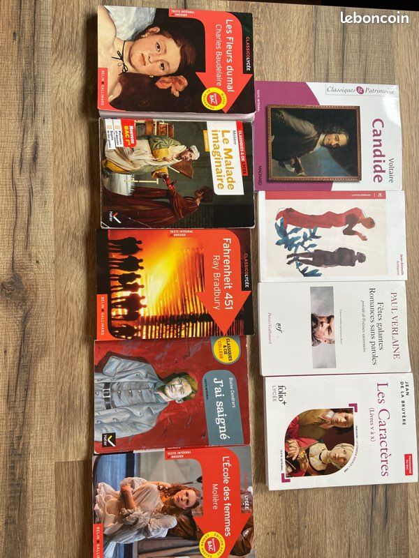 Livre de poche lycee (image 1)