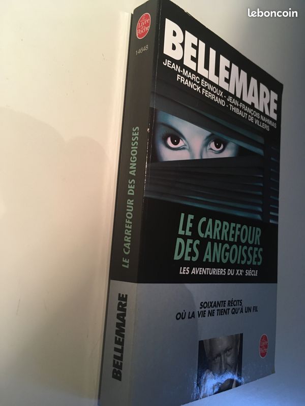 Pierre BELLEMARE , Le Carrefour Des Angoisses , 60 récits édition livre de poche (image 2)